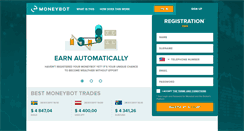 Desktop Screenshot of moneybot.net