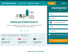 Tablet Screenshot of moneybot.net